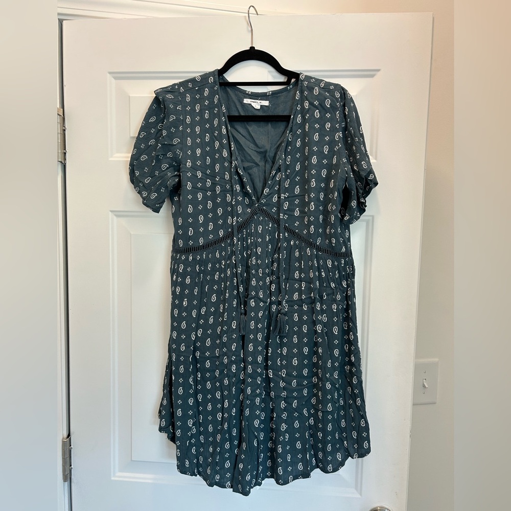 O’Neill Blue/Green Mini Dress